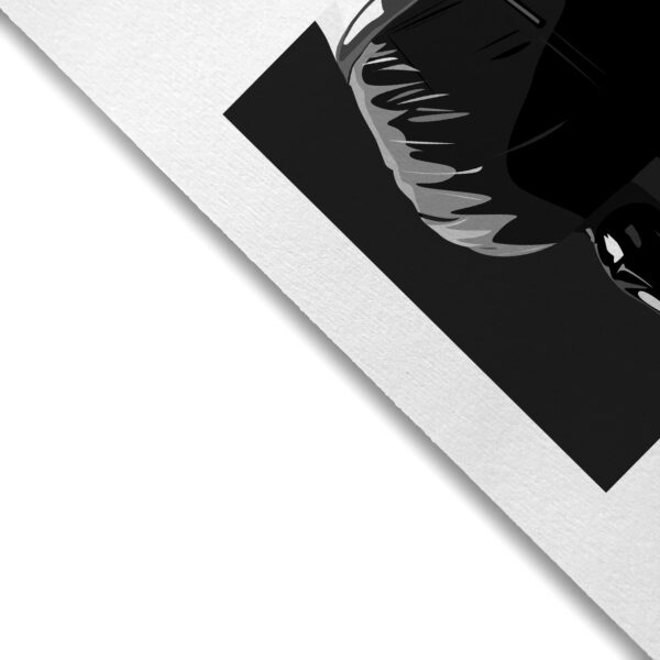 Dominante - Illustration érotique noir et blanc – Image 3