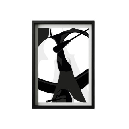 L’art de suggérer - Illustration érotique noir et blanc