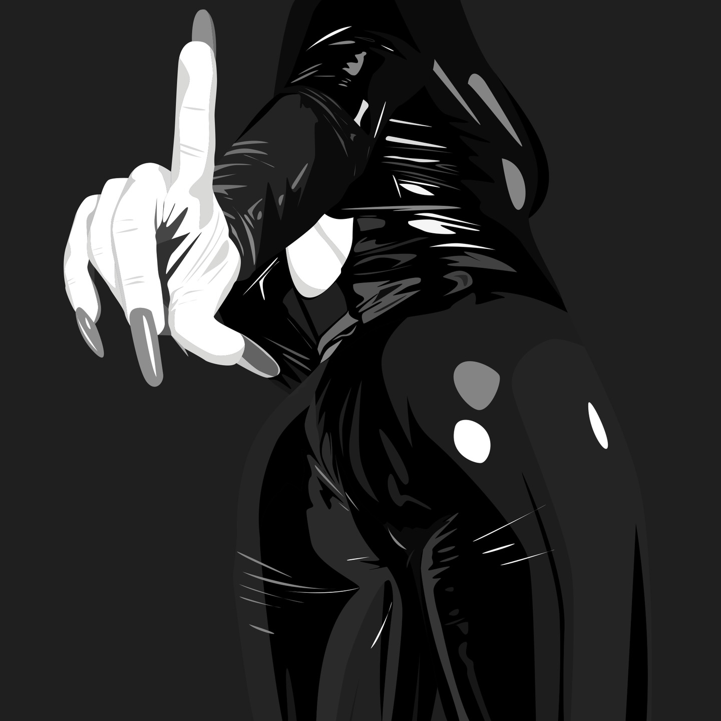 Corps gainé de la nuit